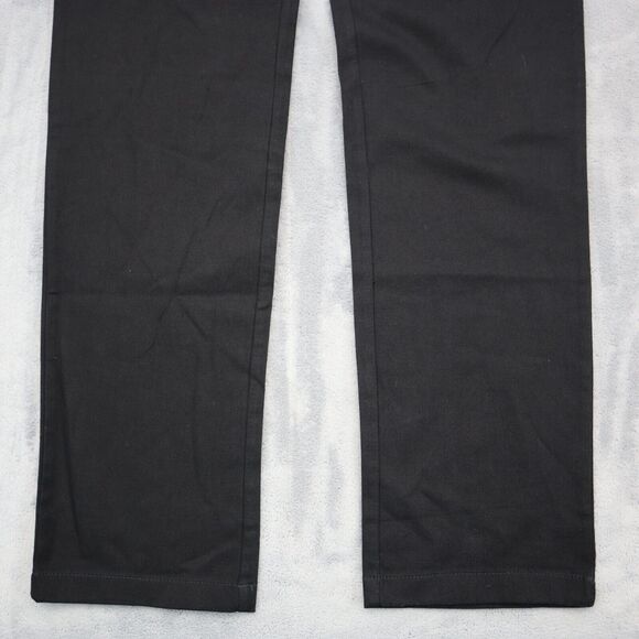 Just Jeans Pants Womens 7 Black Flat Front Comfort Straight Pockets Jeans - Picture 14 of 16